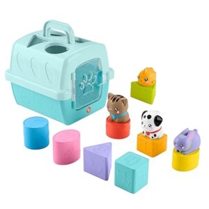 Fisher-Price Baby Shape Sorting Toy FP Pets Sorting and Animal Transport